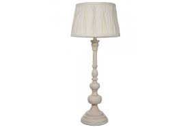 26 cm* hauteur totale = 38 cmen parfait état (présentation et fonctionnement). Pied De Lampe Abat Jour Boule Bois Beige Creme L 25x70cm J Line J