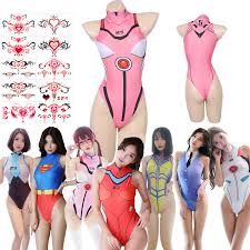 Amazon.co.jp: レオタード コスプレ アニメ ワンピース 過激 エッチ な セクシー 水着 可愛い ランジェリー ハイウエスト 極薄  シースルー コスチューム かわいい 人気 アニメ コスプレ コスチューム パーティー ハイネック 大人 女性 撮影用 クリスマス ハロウィン ...