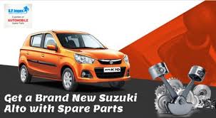 Get A Brand New Suzuki Alto With Spare Parts In 2020 Suzuki Alto Spare Parts Suzuki