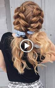 Do You Wanna Learn How To Dutch Braid Your Own Hair Well Just Visit Our Web Site To Seeing More Amazing Easy Braid Styles Easy Braids Braided Hairstyles Easy