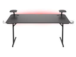 Cougar mars gaming desk supports asus aura sync, gigabyte rgb fusion, msi mystic light sync and asrock polychrome software. Pirkti Genesis Gaming Desk Holm 510 Rgb Black