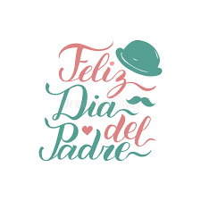 Sorprende a papá en su día con una tarjeta diseñada con canva. Vector Kalligraphie Feliz Dia Del Padre Ubersetzt Glucklicher Vatertag Fur Grusskarte Festliches Plakat Usw Vektor Abbildung Illustration Von Feiern Schriftkegel 91899421