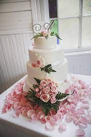 Pin By Kim Meacham On Food Custom Cakes Romantic Wedding Cake Pink Rose Wedding Cake Cake Art