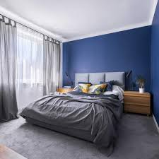 If you just want effortless style, it's hard to go wrong with benjamin moore new york state of mind. 31 Blue And Grey Bedroom Ideas Picture Inspiration Home Decor Bliss