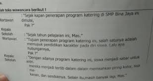 Check spelling or type a new query. Buatlah Laporan Hasil Wawancara Di Atas Dalam Bentuk Paragraf Brainly Co Id