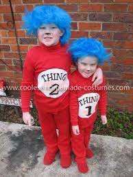Cool Thing 1 And Thing 2 Costume Book Week Costume Costumes Kids Costumes