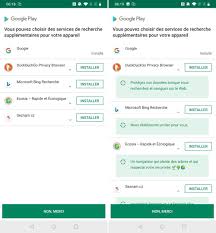 Maybe you would like to learn more about one of these? Android Google Deploie Son Panneau De Selection De Navigateurs Et De Moteurs De Recherche Igeneration