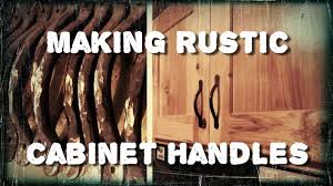 Here are five popular types of cabinet handles, as well as some expert tips for choosing the right ones for your kitchen. Making Rustic Kitchen Cabinet Handles Youtube