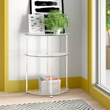 White standard half moon wood console table with drawers. Wayfair Half Moon Console Tables You Ll Love In 2021
