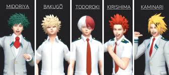Since the release of the sims in the year 2000, mods and cheats have been a huge part of players' experience. Botrom U1 Hair Pack 1 Boku No Hero Academia I M Sure