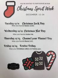 10 great spirit week ideas for work so anyone won't will needto seek any more. East Lynne 40 School District Christmas Spirit Week