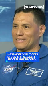 NASA astronaut Frank Rubio got stuck in space for six extra months, setting  an American spaceflight record of 371 days.