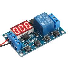 When you press the push button of the delay timer then current flows from vcc to gnd now the circuit is off delay timer relay circuit. Dc 5v 12v 24v Led Light Digital Time Delay Relay Trigger Cycle Timer Delay Switch Circuit Board Timing Control Module Diy Buy Online At Best Prices In Bangladesh Daraz Com Bd
