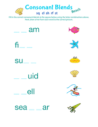 Each phonic has 5 distinct and unique worksheets for your students to tackle. 1st Grade Consonant Blend Worksheets Education Com