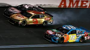 Larson hit pretty hard though. Monster Energy Nascar All Star Race Photos Mrn