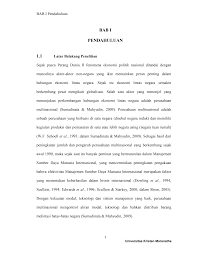 Perusahaan multinasional (multinational corporation/mnc) merupakan perusahaan global yang 7. Http Repository Maranatha Edu 14261 3 0652065 Chapter1 Pdf