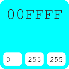 Di bawah ini adalah list kode warna html lengkap yang dapat anda gunakan sebagai panduan untuk menyusun daftar kode warna. Aqua Cyan Biru Laut Sian 00ffff 0ff Hex Kode Warna Skema Dan Cat