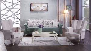 Oslo koltuk takımı 3+3+b+b ve 3+2+b+b olmak üzere iki takım varyantında çalışılmış olup, tüketicilerimiz odalarının büyüklüğüne göre ikili veya üçlü koltuk tercih edebilecektir. Belissa Koltuk Takimi Bellona Mobilya
