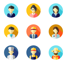 64 Icon Packs Of Professions And Jobs School Art Projects Funny Happy Birthday Images Icon Pack