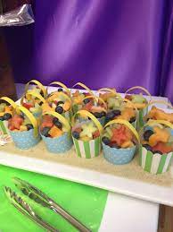 Most kids do not eat the recommended amount of fruits and vegetables. Pin By Unicia Veer On Girls Birthday Party Ideas Healthy Kids Party Food Easy Halloween Party Food Kids Party Food