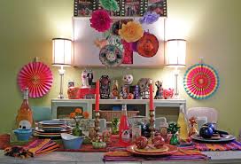 The skull has an indented top, in which the oil or shimmering granules can be heated,there is a hole in the rear of the skull to place the tealight candle. My Houzz A Home Comes Alive With Day Of The Dead Decor