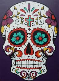 Pin Von Tanja Dill Auf Skulls Etc Schadel Malerei Schadel Schablone Mexikanische Kunst