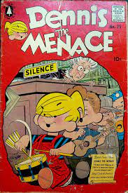 Dennis the Menace 23 Pines Comics Marching Band in Library - Etsy
