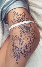 Getting a tattoo on thigh is, indeed, an immense selection; Thigh Tattoos Images 2021 New Thigh Tattoo Cool Tattoos