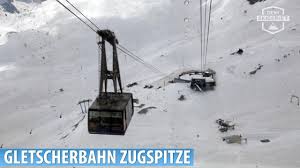 Bei einer bergeübung außerhalb der betriebszeit rast ein korb ungebremst in eine gondel. Gletscherbahn Zugspitze Youtube