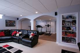 Maybe you would like to learn more about one of these? Renovated Basement With Arches Workout Area Game Room Play Area Game Room Game Room Design Game Room Basement