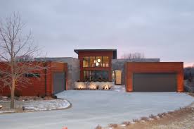1 Story Modern House Plan Contemporary House Plans Modern Ranch Modern House Plans