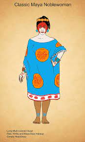 Classic Maya Fashion Mayan Culture Mayan Art Aztec Art