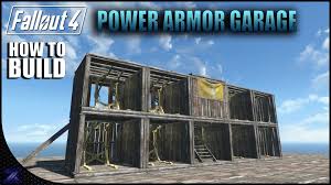 Place/build objects in settlements everywhere you want, change objects whatever you like. Fallout 4 How To Build A Power Armor Garage Settlement Building Ideas Porsche Garage Sign 52452845 G Fallout Power Armor Garage Storage Plans Power Armor