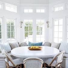 Bay Window With Built In Dining Bench Banquette Seating In Kitchen Window Seat Kitchen Dining Nook
