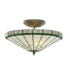 An extensive collection from 'lighting and lights' for every height of ceiling. Buy Art Deco Lights Tiffany Uplighter Ceiling Light For Low Ceilings