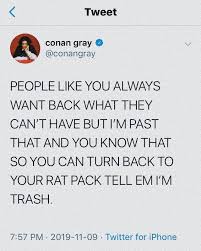 Pin By Tessa On Conan Conan Gray My Husband Quotes Conan Gray Aesthetic