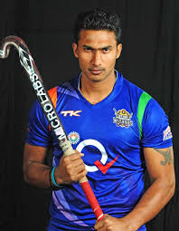 Captain Of Uttar Pradesh Wizards V R Raghunath Hockey India League Hockey Field Hockey