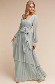 Fabulous Long Sleeves Prom Dress Billowing Sleeves V In 2020 Prom Dresses Long With Sleeves Chiffon Dress Long Flowy Chiffon Dress