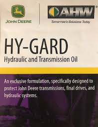 I am about to the point of flushing the hydraulic system after a transmission swap and having the transaxle open on my. John Deere Hy Gard Transmission And Hydraulic Oil In 55 Gallon Drum Ar69445