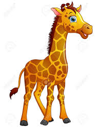 Pour voir d´autres vidéos et dessins ( animaux sauvages, paysages, visages etc ) rentre dans ma. Heureux Dessin Anime Girafe Isole Sur Fond Blanc Clip Art Libres De Droits Vecteurs Et Illustration Image 60784337