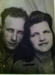 My grandpa Joseph Austin Hatfield and my grandma violet Hatfield