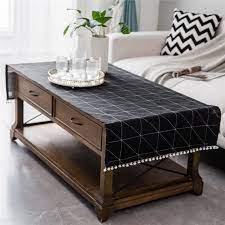 5 out of 5 stars. Buy Nordic Simple Black White Line Several Grid Printing Coffee Table Cloth Storage Bag Ins Tablecloth Cotton Linen Tablecloth Home Decoration Fabric Universal Dust Cover Cloth Cover Towel On Ezbuy My