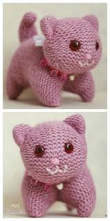 50+ free printable stuffed animal patterns. Flat Knit Kitty Toy Free Knitting Patterns Knitting Pattern