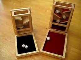 Box Dice Tower Dice Tower Dnd Table Wood Games