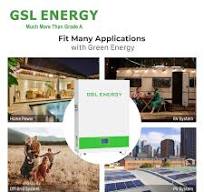 GSL Energy OEM Heimenergiespeicher Powerwall 48V 5kWh 10kWh 15kWh Batterie  Wandmontierte LiFePO4 Lithium-Batterie 10 Jahre Garantie