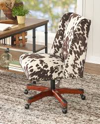 I gave them a much needed upgrade to some hair on cowhide that. Faux Cowhide Ftw Task Chair Furniture Office Chair