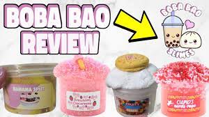 100 Honest Boba Bao Slimes Review Ft Itskristiii Valentine S Day Slimes Youtube