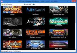 You will need to seek permission from these authors before you can use their assets; Steam Achievement Manager Download