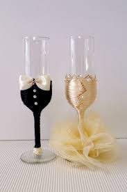 Pin On Svadbene Case Hand Decorated Wedding Champagne Glasses