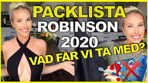 Her professional popularity lies in her affiliation with the decision problem and hilbert's tenth problem. Packlista Robinson 2020 Vad Far Vi Ta Med Youtube